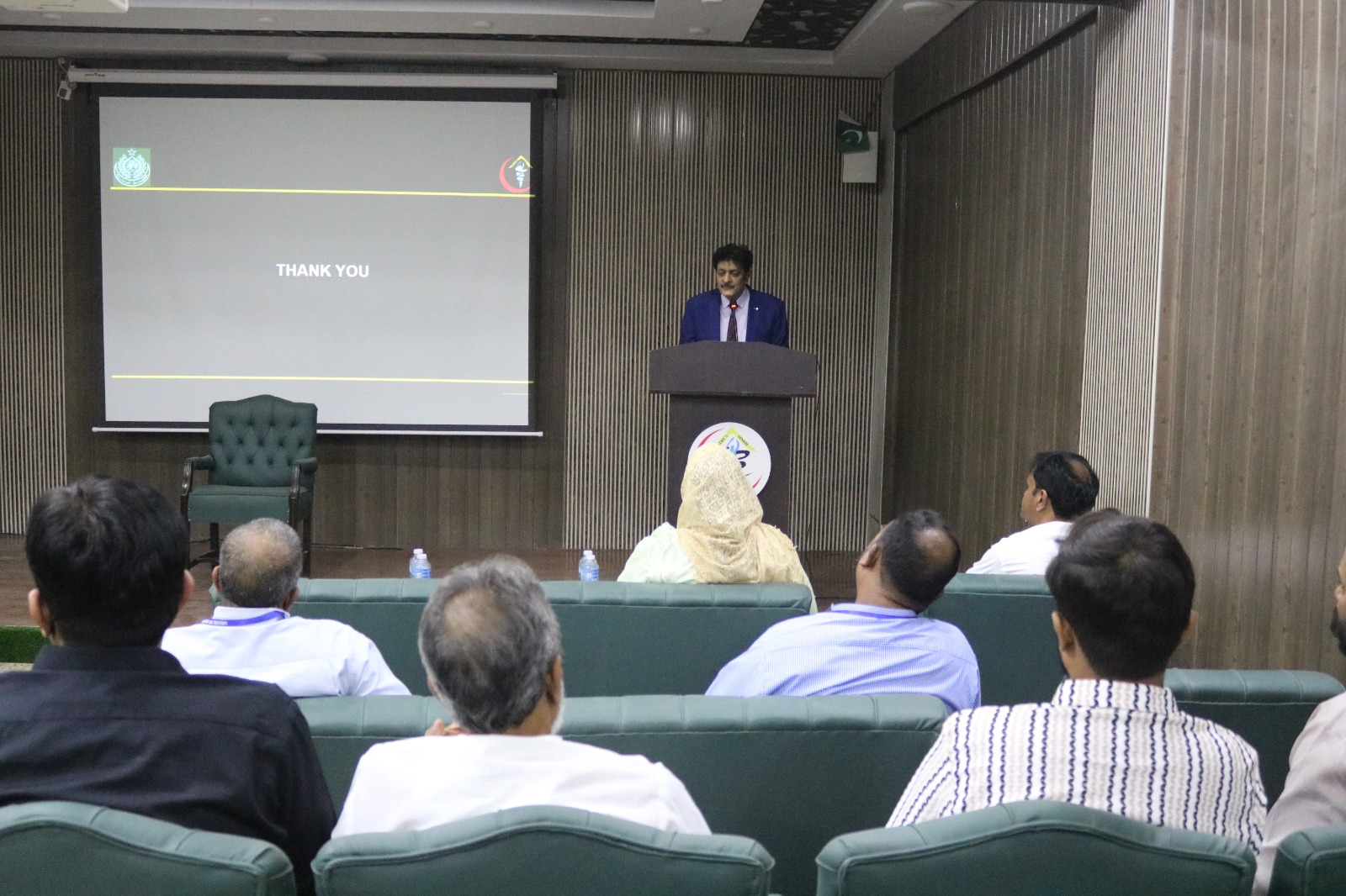Visit of Secretary Social Welfare Department to the ANF Model Addiction Treatment and Rehabilitation Centre, Malir