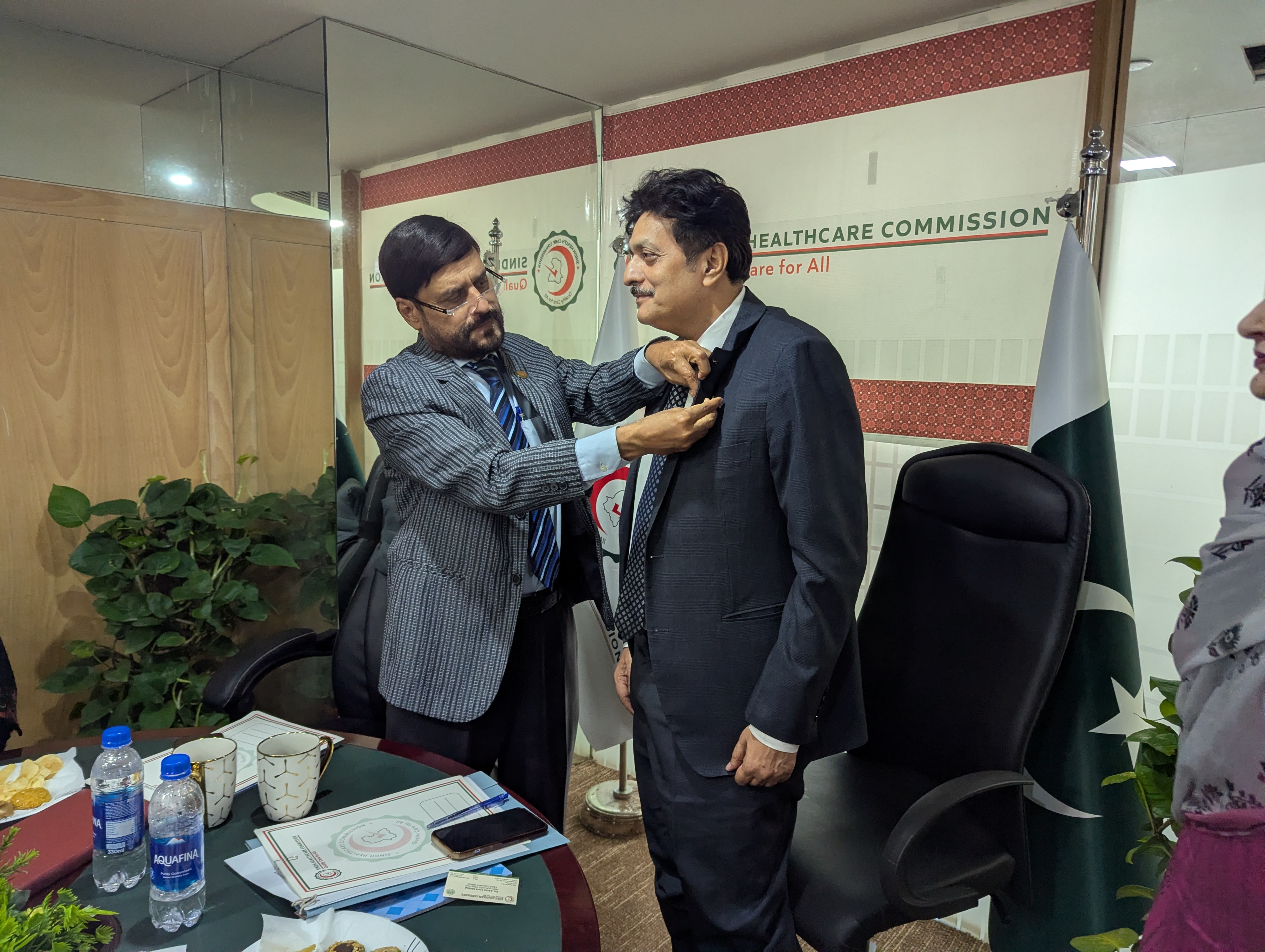 Additional photograph documenting the SHCC meeting