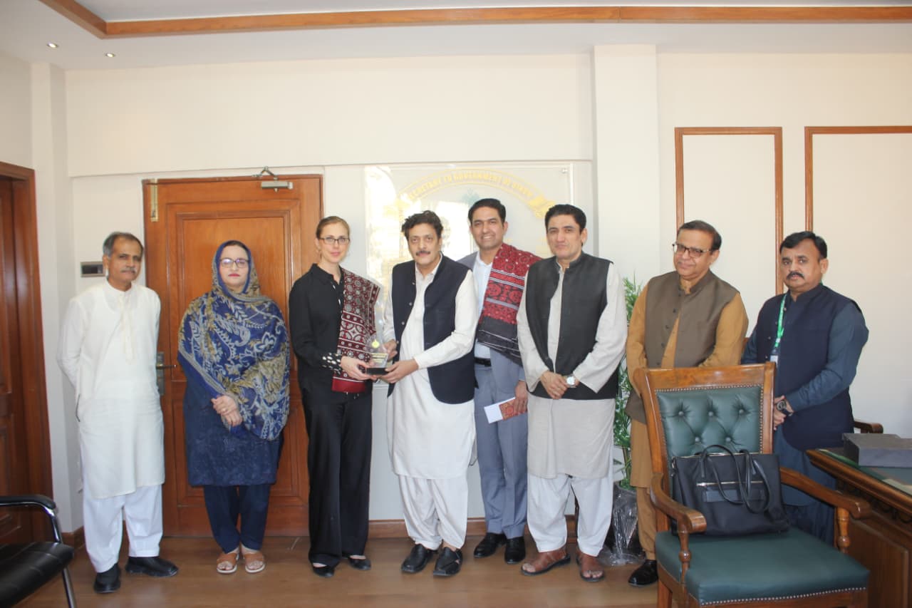 Participants during the meeting on child protection services and institutional coordination