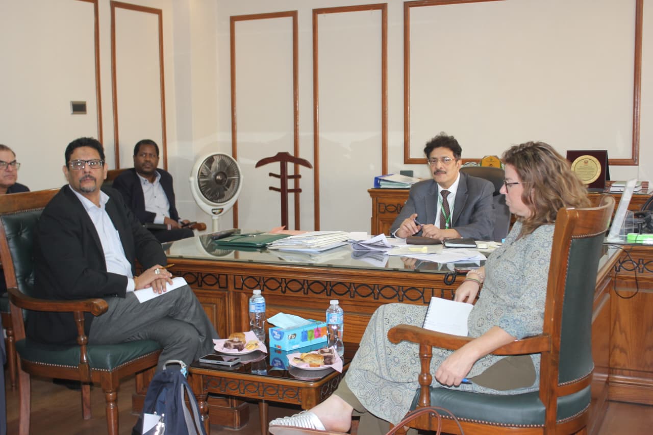 Meeting chaired by Secretary Social Welfare Department with FCDO and UNICEF representatives